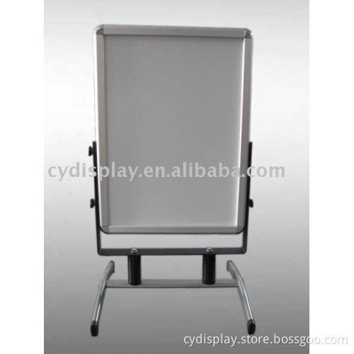 outdoor poster stand with steel feet